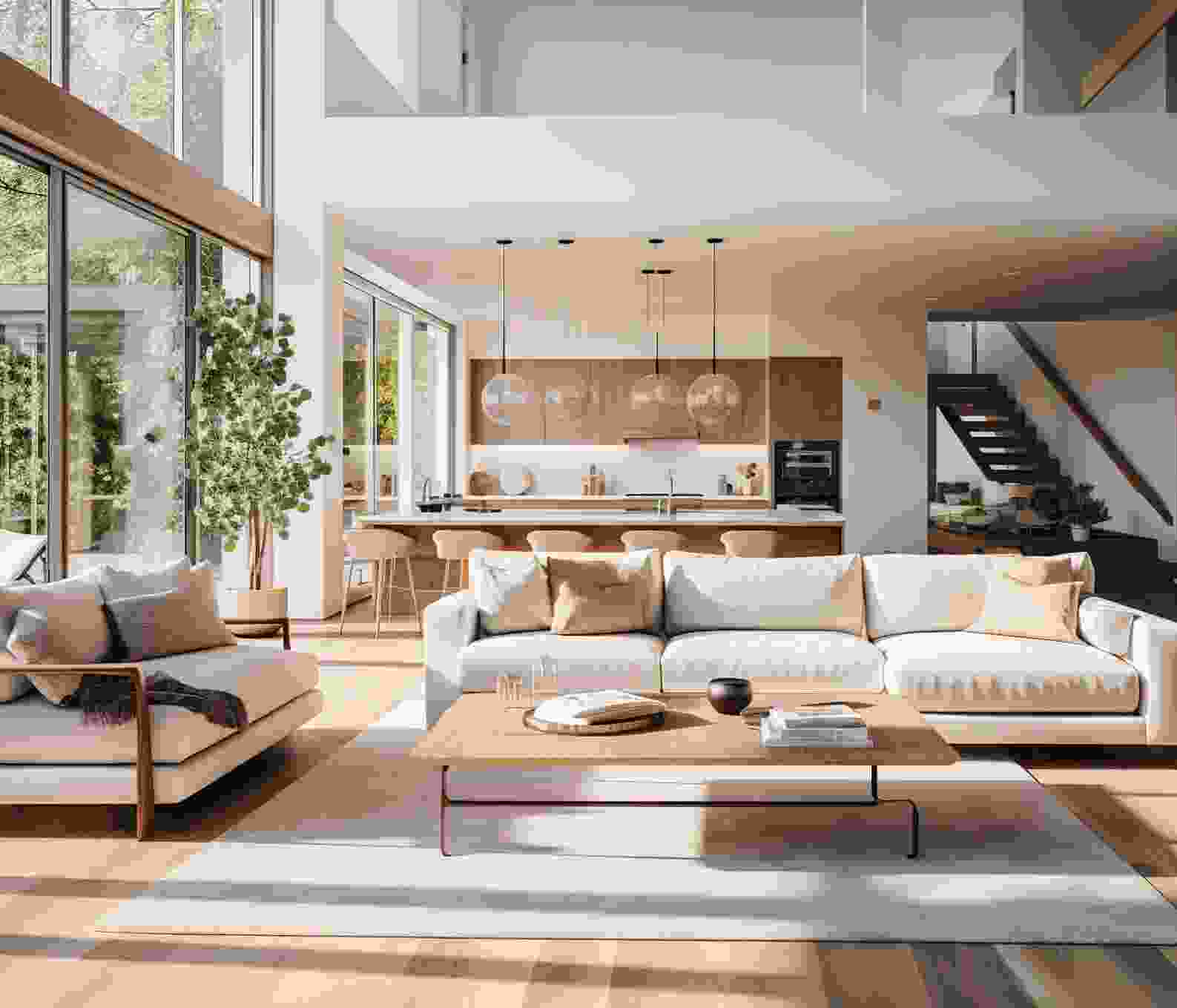 Stylish And Spacious Living Room Decors For Villas